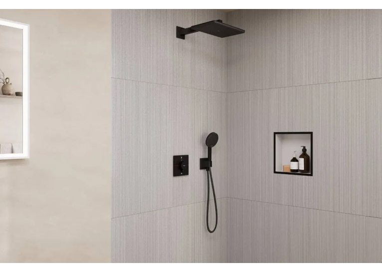  Душова система прихованого монтажу Hansgrohe Raindance Alive Q 210/340 1jet, 24620670 Black