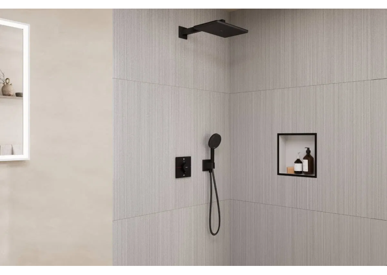 Душевая система скрытого монтажа Hansgrohe Raindance Alive Q 210/340 1jet, 24620670 Black
