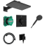 Душова система прихованого монтажу Hansgrohe Raindance Alive Q 210/340 1jet, 24620670 Black