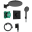 Душова система прихованого монтажу Hansgrohe Raindance Alive S 300 1jet, 24630670 Black Matt