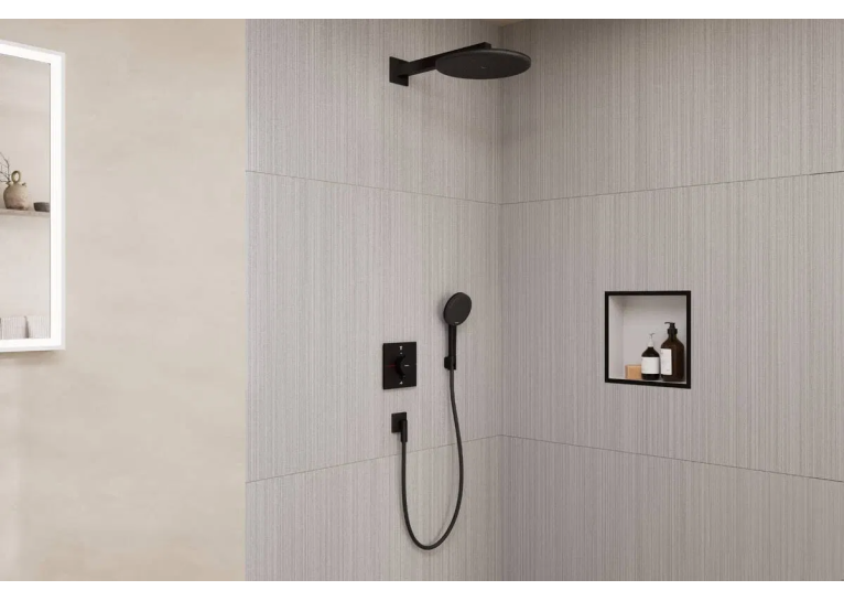  Душова система прихованого монтажу Hansgrohe Raindance Alive S 300 1jet, 24630670 Black Matt