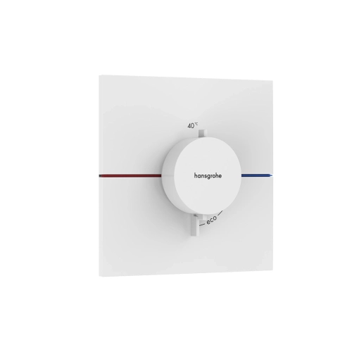 Душевая система скрытого монтажаHansgrohe ShowerSelect Comfort E HighFlow, Matt White 15574700+01800180+24150700+24301700+26457700