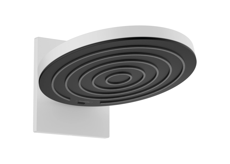 Душова система прихованого монтажу Hansgrohe ShowerSelect Comfort E HighFlow, Matt White 15574700+01800180+24150700+24301700+26457700