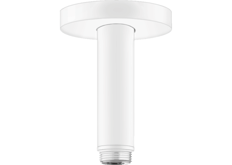 Кронштейн для верхнього душу Hansgrohe S 100 мм Matt White 27393700