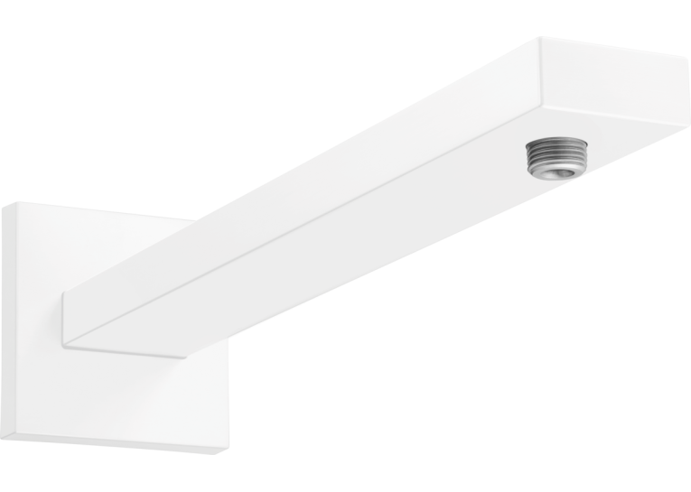 Кронштейн для верхнього душу Hansgrohe E 389 мм Matt White 27694700