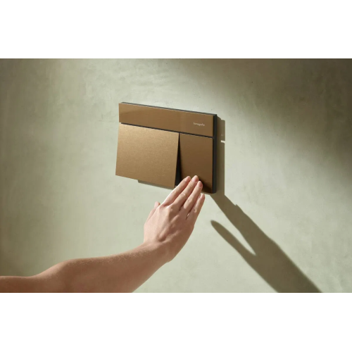 Кнопка смыва для инсталляции hansgrohe iFrame Element E 66003140, бронза