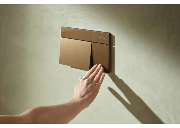 Кнопка змиву для інсталяції hansgrohe iFrame Element E 66003140, бронза