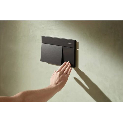 Кнопка смыва для инсталляции hansgrohe iFrame Element E 66003340, черный хром