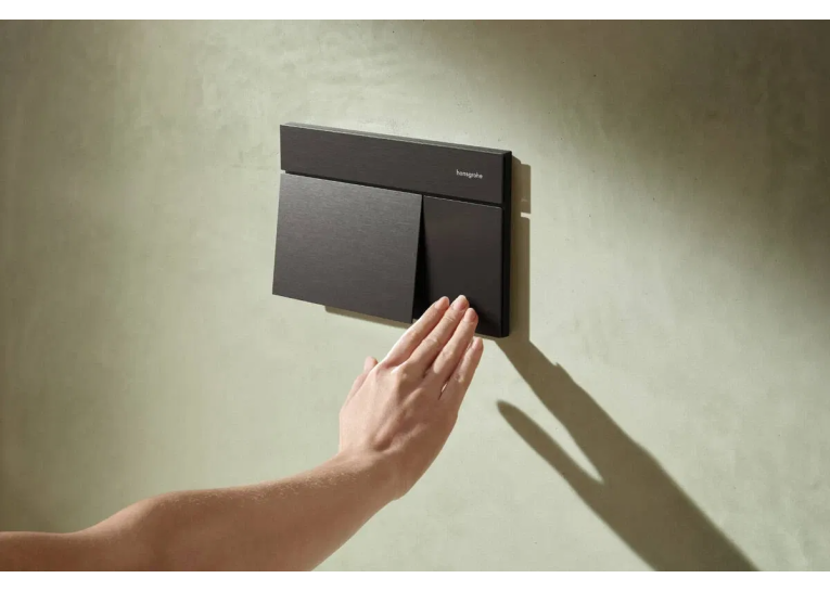 Кнопка змиву для інсталяції hansgrohe iFrame Element E 66003340, чорний хром