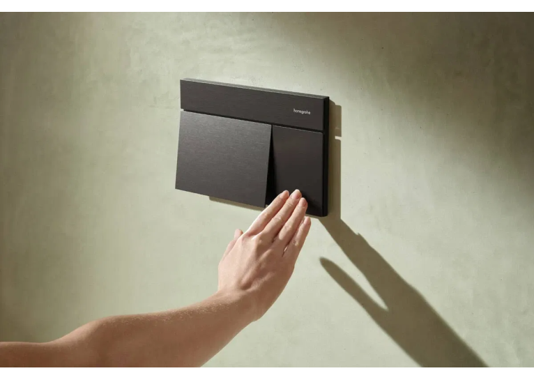 Кнопка змиву для інсталяції hansgrohe iFrame Element E 66003340, чорний хром