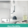Смеситель кухонний Hansgrohe Zesis M33 150 1jet Matt Black 74802670 (Повреждённая упаковка)