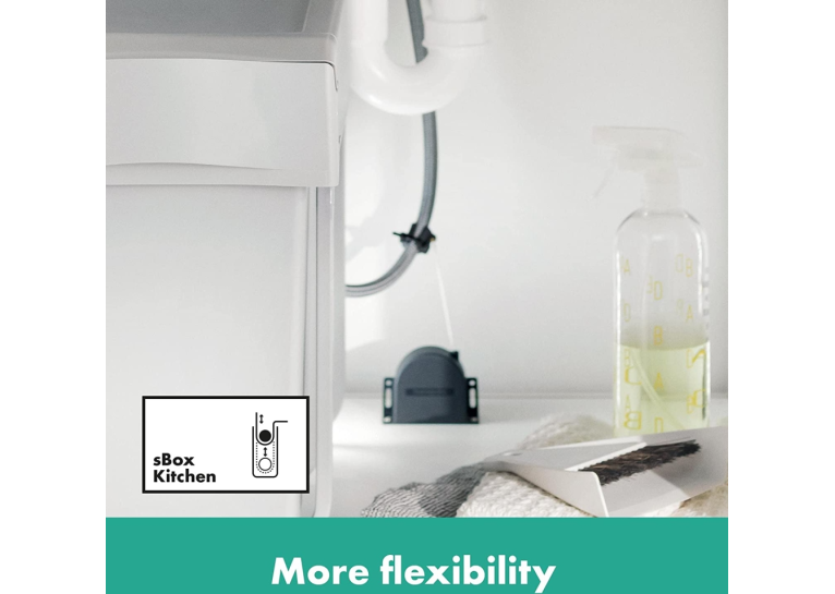Смеситель кухонний Hansgrohe Zesis M33 150 1jet Matt Black 74802670 (Повреждённая упаковка)