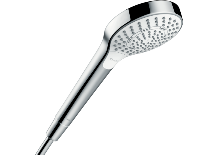 Ручной душ Hansgrohe Croma Select S 110 Multi EcoSmart белый/хром 26801400