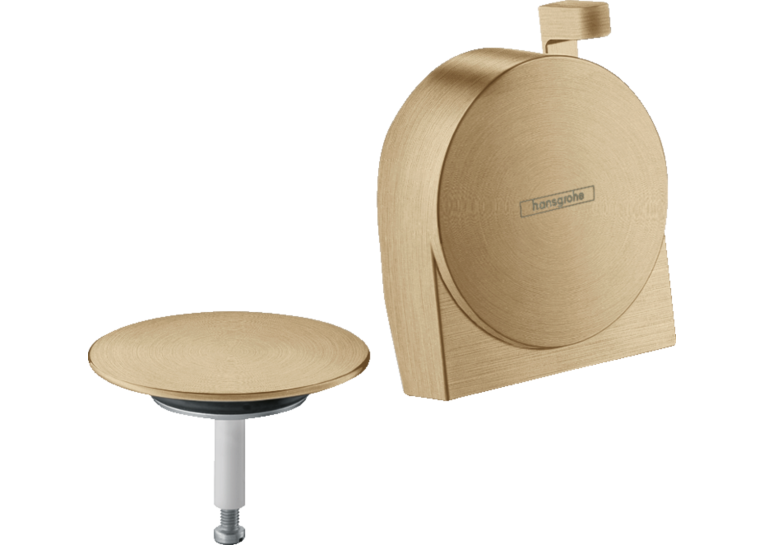Внешняя часть сифона для ванны Hansgrohe Exafill S Brushed Bronze 58117140