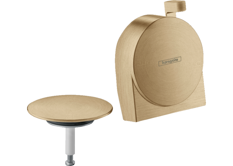 Зовнішня частина сифона Hansgrohe Exafill S Brushed Bronze 58117140