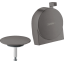 Зовнішня частина сифона для ванни Hansgrohe Exafill S Brushed Black 58117340