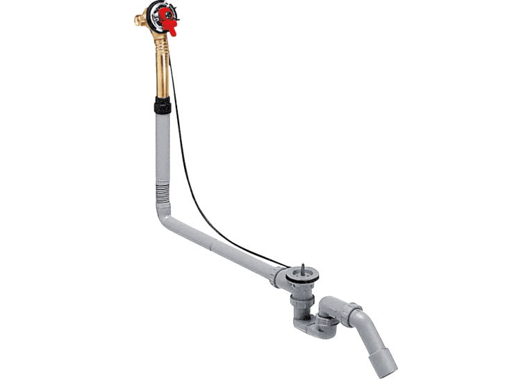 Сифон Hansgrohe Exafill Basic для нестандартных ванн с наполнением 58126180