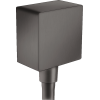 Шланговое подключение Hansgrohe FixFit Brushed Black Chrome 26455340