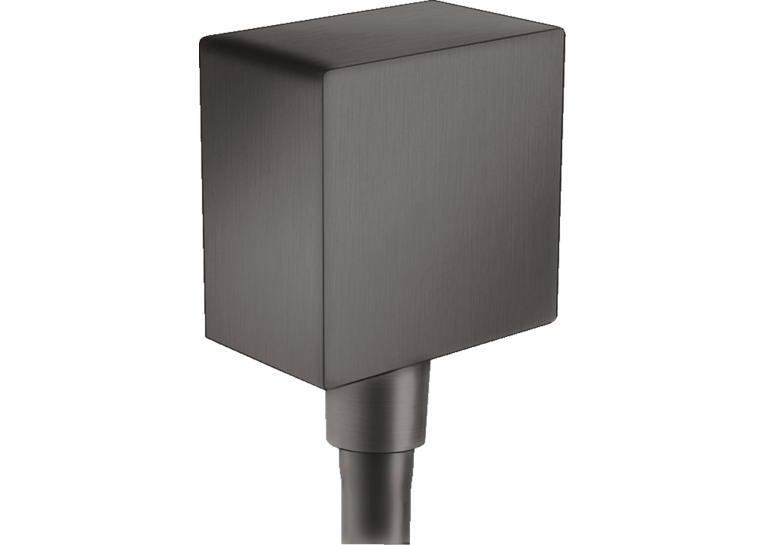 Шланговое подключение Hansgrohe FixFit Brushed Black Chrome 26455340