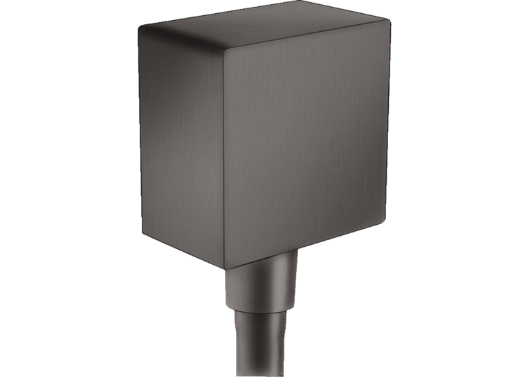 Шлангове підключення Hansgrohe FixFit Brushed Black Chrome 26455340