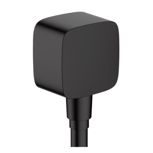 Шланговое подключение Hansgrohe FixFit E с обратным клапаном Matt Black 26457670
