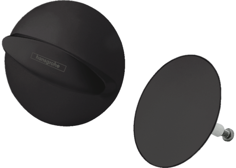 Внешняя часть сифона для ванны Hansgrohe Flexaplus Matt Black 58185670