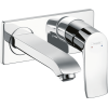 Смеситель для раковины настенный Hansgrohe Metris 31251000