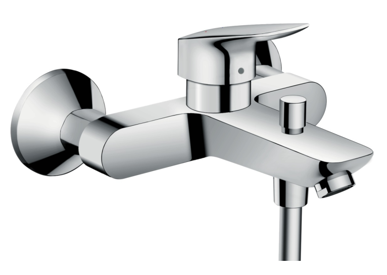 Змішувач для ванни одноважільний Hansgrohe Logis 71400000 (Пошкоджене пакування)
