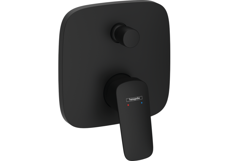 Змішувач Hansgrohe Logis прихованого монтажу ванна/душ, верхня частина, Matt Black (71405670)