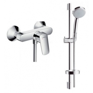 Смеситель для душа Hansgrohe Logis 71600000 c Душевым набором Hansgrohe 27764000, (7160027764)