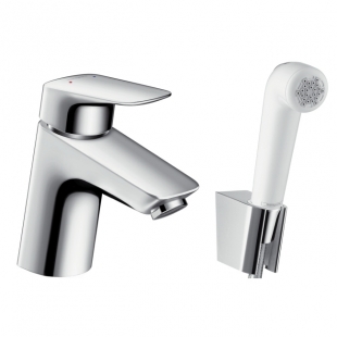 Смеситель для раковины с гигиеническим душем Hansgrohe Logis 71290000