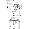 Змішувач для душу Hansgrohe Logis 71600000