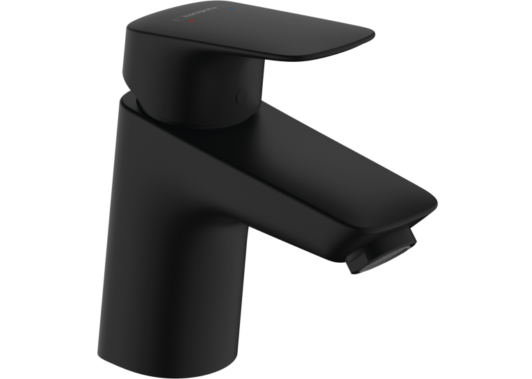 Змішувач Hansgrohe Logis 70 для умивальника без донного клапана, Matt Black (71071670)