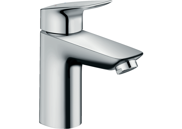 Змішувач Hansgrohe Logis 100 для умивальника без донного клапана (71101000)