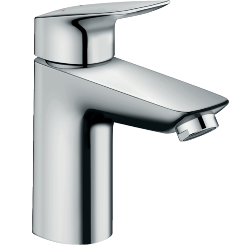 Змішувач Hansgrohe Logis 100 для умивальника з донним клапаном push-open (71107000)