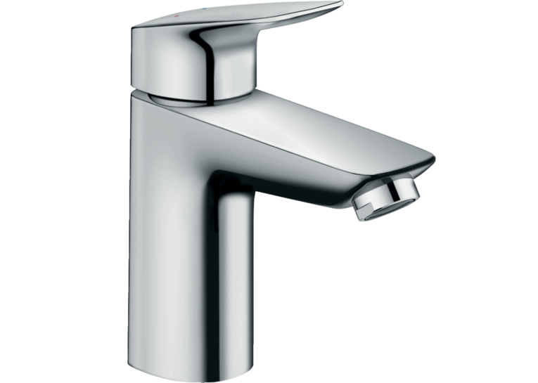 Смеситель Hansgrohe Logis 100 для умывальника с донным клапаном push-open (71107000)