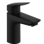 Змішувач Hansgrohe Logis 100 для умивальника з донним клапаном push-open, Matt Balck (71107670)