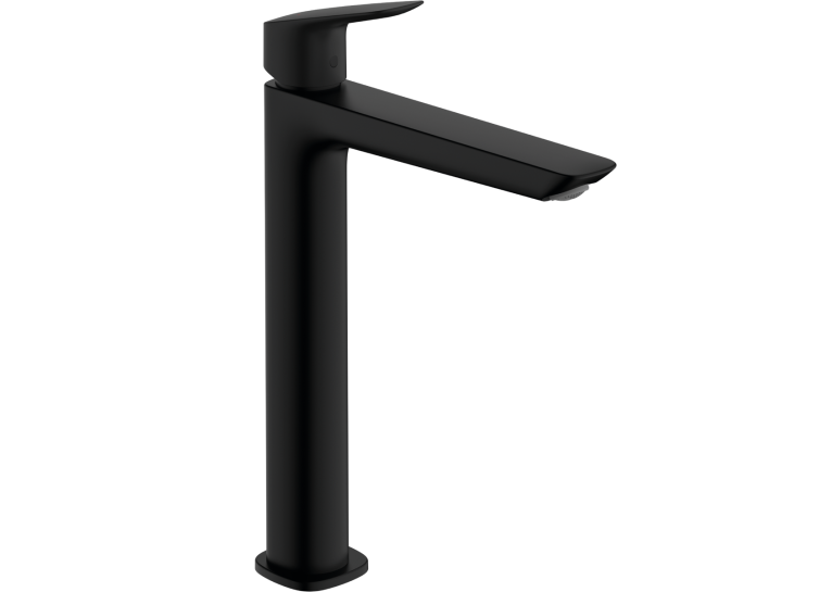 Змішувач Hansgrohe Logis Fine 240 для умивальника без донного клапана, Matt Black (71258670)