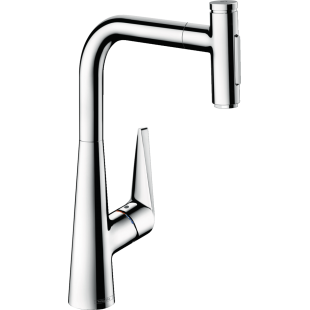 Смеситель для кухни Hansgrohe Talis Select M51 с выдвижным душем, хром 73867000