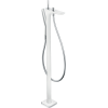 Смеситель для ванны напольный Hansgrohe PuraVida хром/белый 15473400