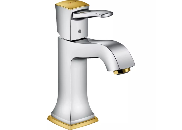 Змішувач для раковини Hansgrohe Metropol Classic 31301090 хром/золото (Пошкоджене пакування)