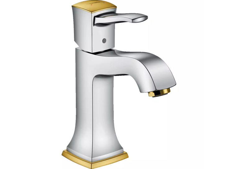 Змішувач для раковини Hansgrohe Metropol Classic 31301090 хром/золото (Пошкоджене пакування)