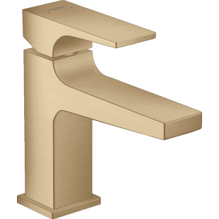 Смеситель для раковины Hansgrohe Metropol с донным клапаном Push-Open Brushed Bronze 32500140