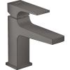 Змішувач для раковини Hansgrohe Metropol із донним клапаном Push-Open Brushed Black Chrome 32500340