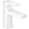 Смеситель для раковины Hansgrohe Metropol с донным клапаном Push-Open Matt White 32500700