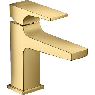 Смеситель для раковины Hansgrohe Metropol с донным клапаном Push-Open Polished Gold Optic 32500990