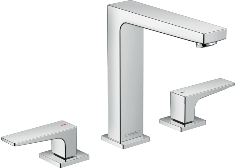 Змішувач для раковини на 3 отвори Hansgrohe Metropol Chrome 32515000