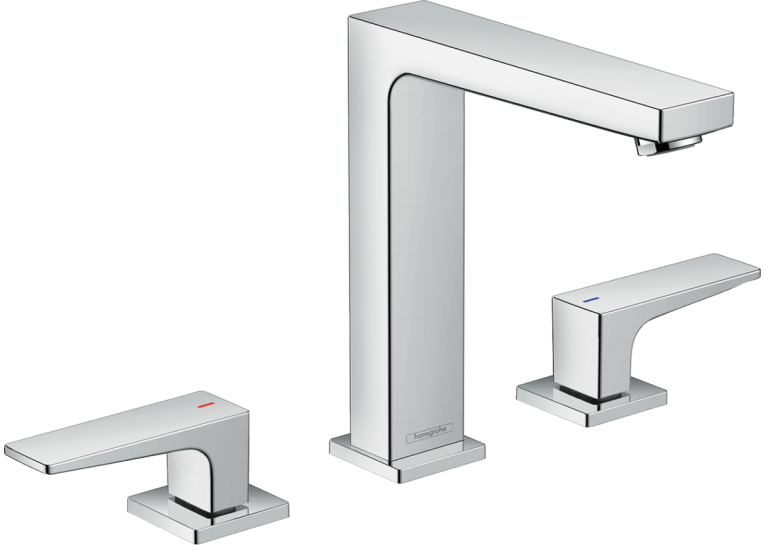 Змішувач для раковини на 3 отвори Hansgrohe Metropol Chrome 32515000