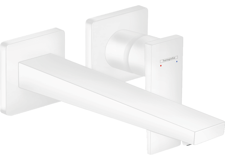 Змішувач для раковини настінний Hansgrohe Metropol Matt White 32526700