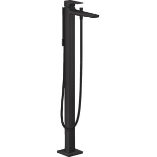 Смеситель для ванны напольный Hansgrohe Metropol Matt Black 32532670